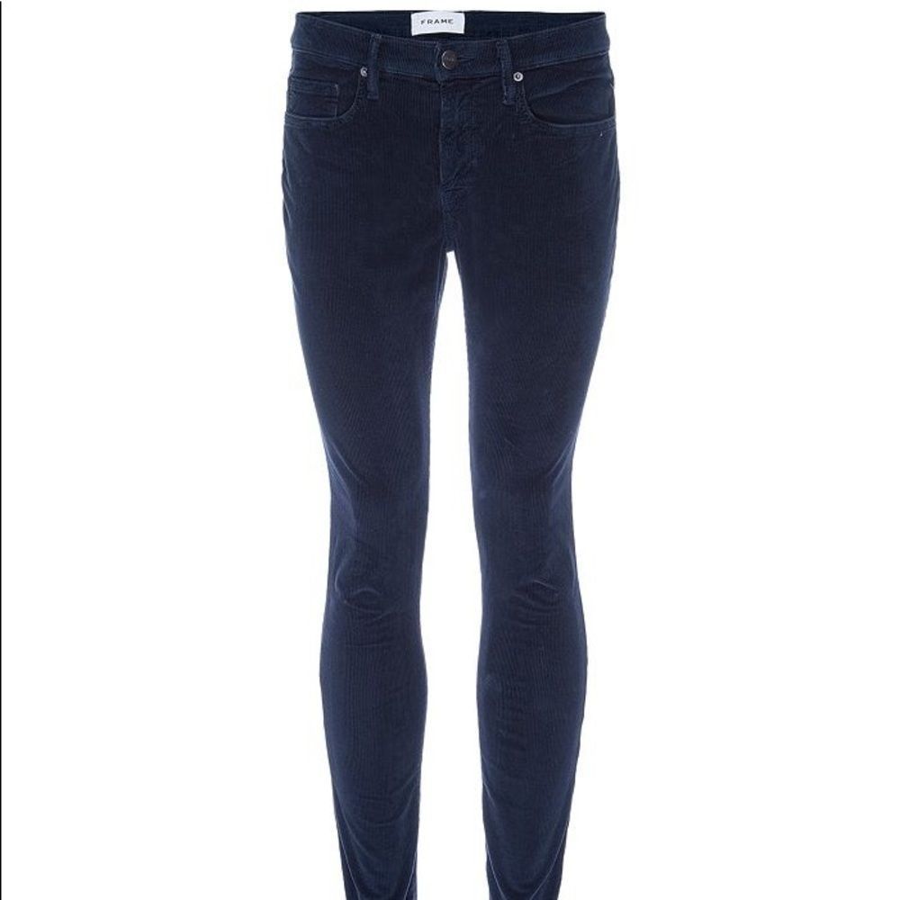 Revolve shop bop FRAME navy jeans